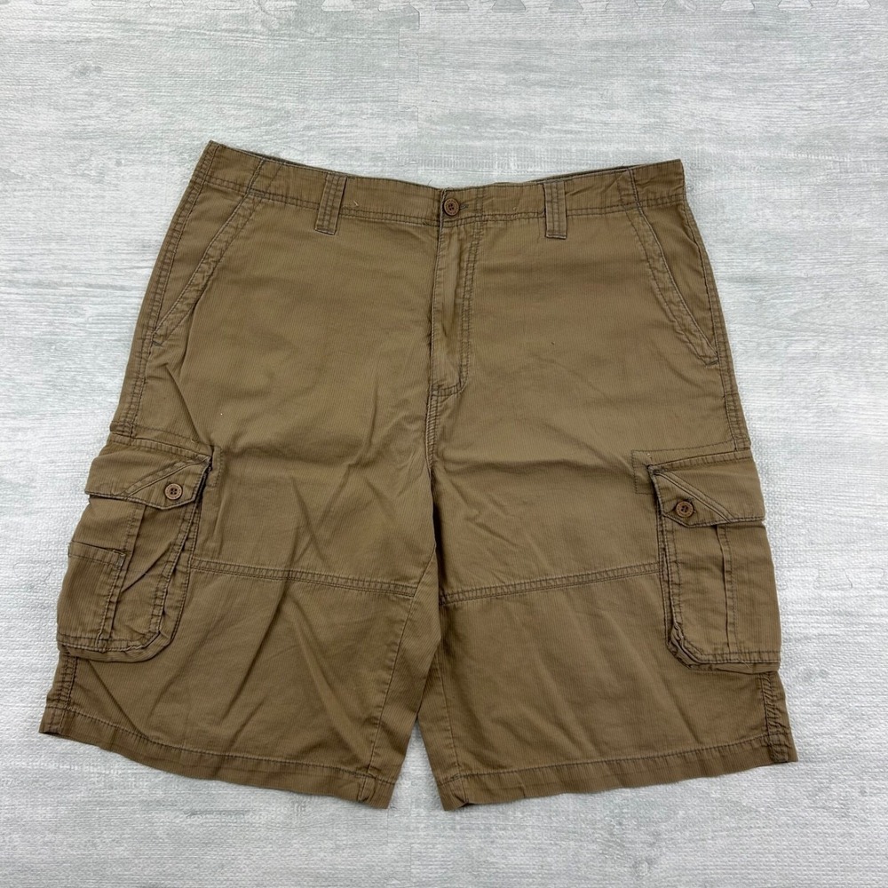 Vintage Y2K Airwalk Shorts Size 38 Tan Cargo Baggy Skater